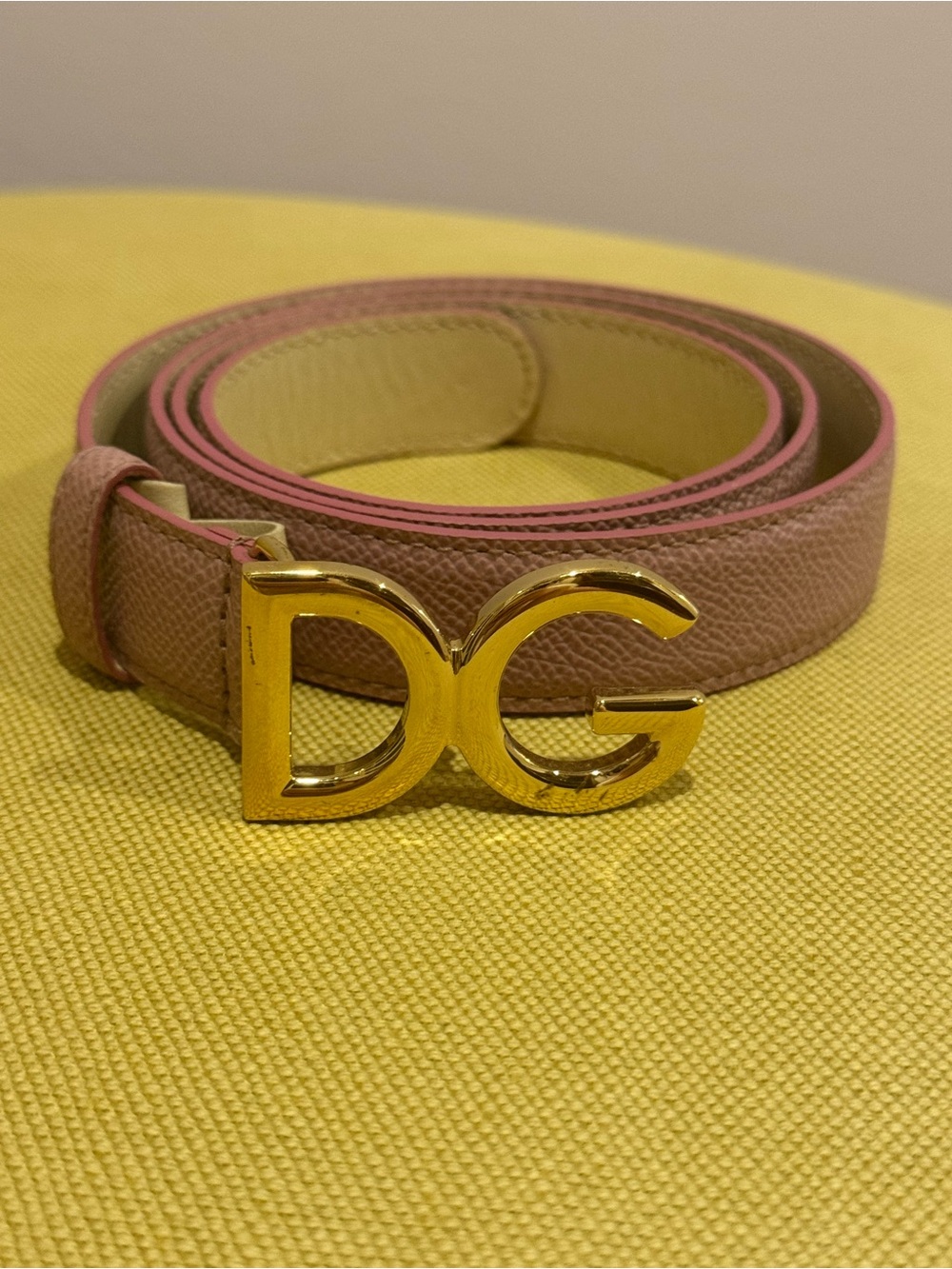 Dolce & Gabbana DG Logo Belt
